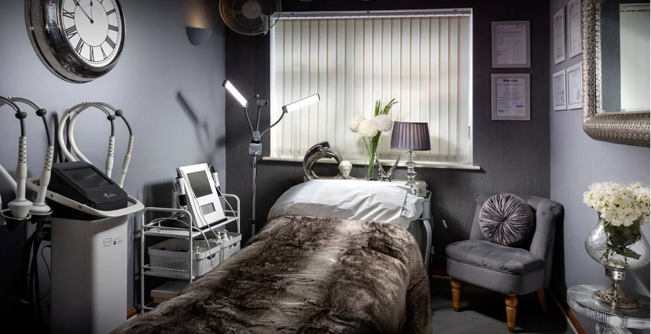 The Quartz Aesthetics treatment room in Banbury